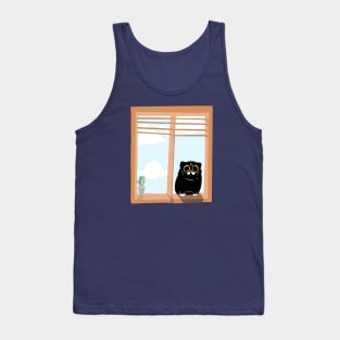 cat in the window Tank Top